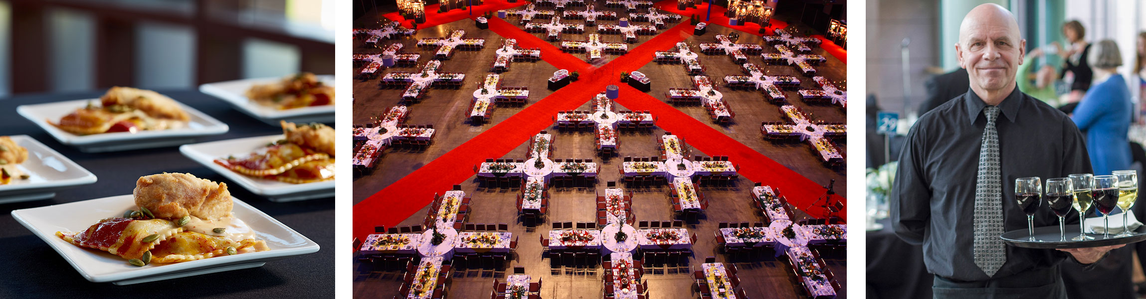 About Kelber Banner Sweet Thai Chicken Ravioli, Room Set and Wine Server