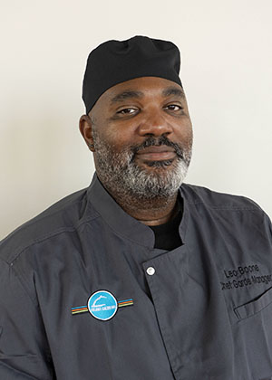 Leo Boone, Chef Garde Manager at Kelber Catering