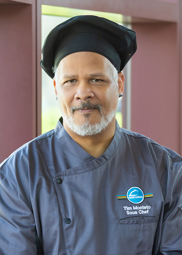 Tim Monteto, Sous Chef at Kelber Catering