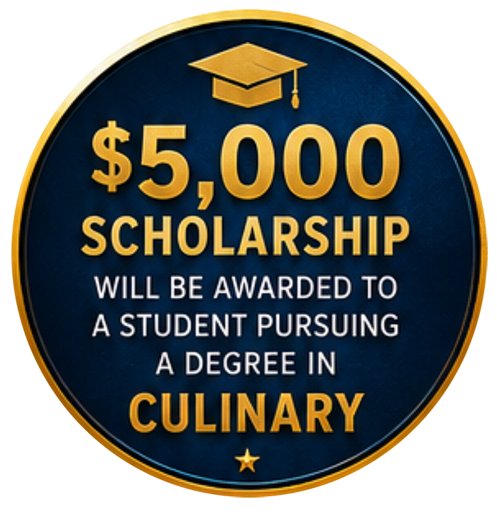 $5,000 scholarship to culinary student
