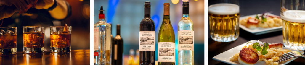 Kelber Catering wine and bar menu
