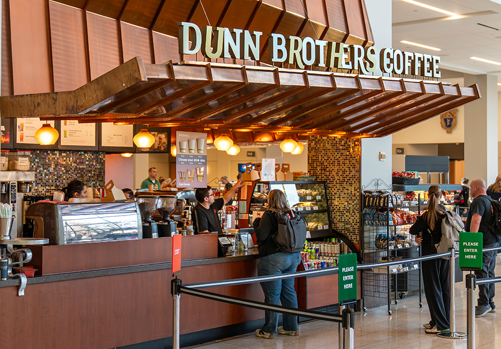 Dunn-Brothers-convention-center Dunn Brothers coffee storefront