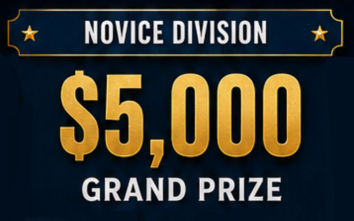 Novice $5,000 Grand Prize